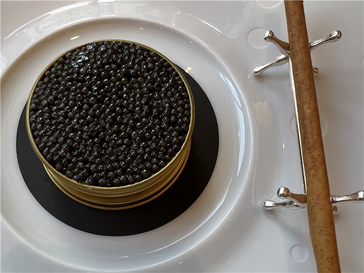 potato and caviar